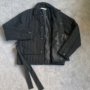 Shades of Grey By Micah Cohen Black Utility Jacket